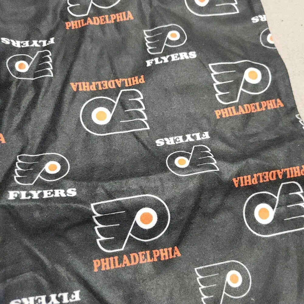 Nhl Philadelphia Flyers Youth XL Flame Resistant Sleep Pajama Pants Black 139